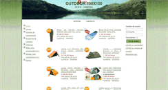 Desktop Screenshot of outdoor100x100.com.ar
